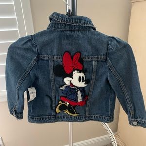 Gap Mickey Mouse Jean Jacket